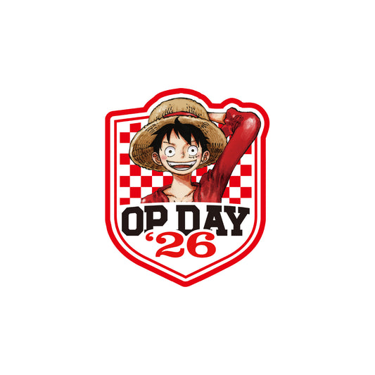 ONE PIECE DAY'26 開催記念ワッペン（モンキー・D・ルフィ）