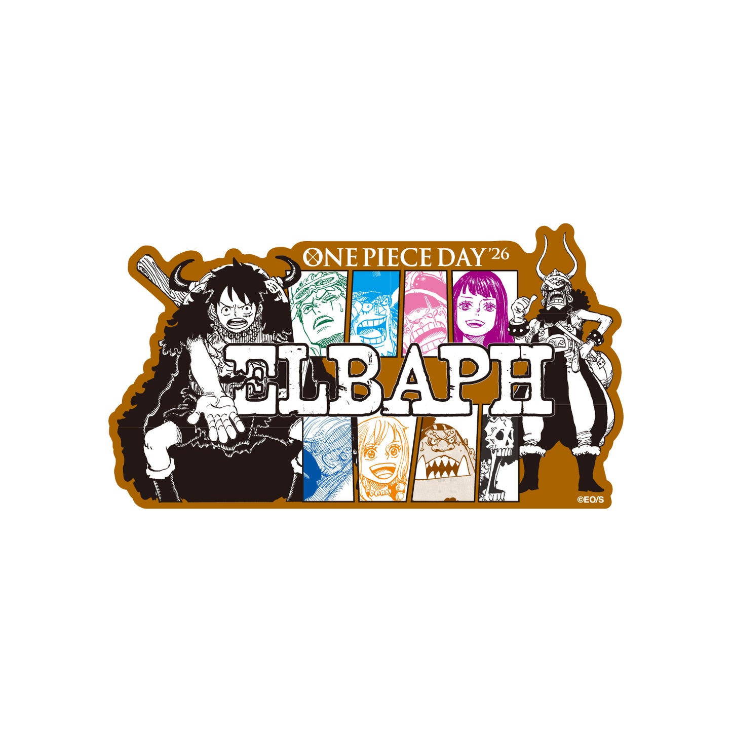 ONE PIECE DAY'26 ビッグステッカー（全7種） Elbaph