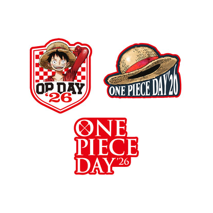 ONE PIECE DAY'26 開催記念ワッペン（モンキー・D・ルフィ）